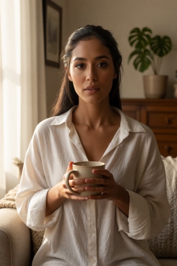 Anjali, in a generated scene