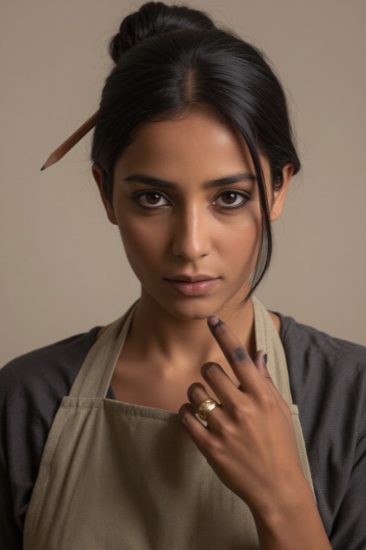 Noor Farouk portrait